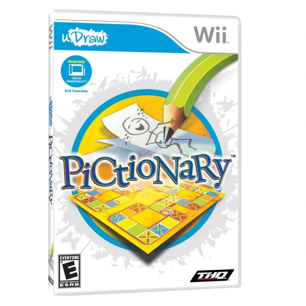 Wii Games set of 3 Pictionary, Summer Sports & Disney All Star Party